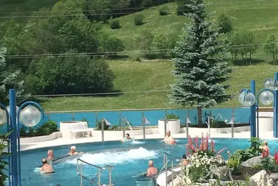 Der Swimmingpool an oder in der Nähe von Residenz Ambassador