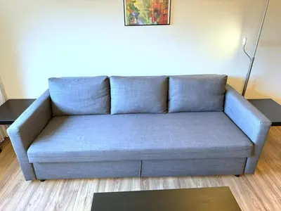 Ein Sitzbereich in der Unterkunft Salve 9
