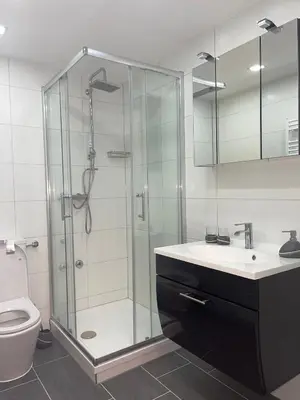 Ein Badezimmer in der Unterkunft Holiday 88