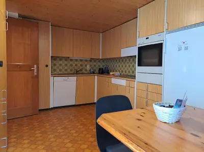 Küche/Küchenzeile in der Unterkunft Chalet Engi Apt 1 for up to 8 People