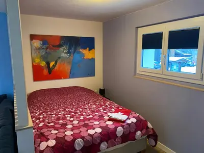 Ein Bett oder Betten in einem Zimmer der Unterkunft Spring Inn Apartments