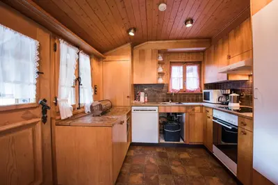 Küche/Küchenzeile in der Unterkunft Chalet Bergwelt - Panoramic view