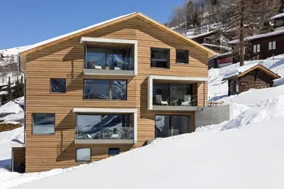Schwarzhornblick im Winter