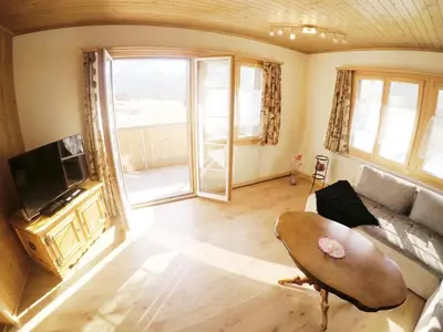TV/Unterhaltungsangebot in der Unterkunft Gemütliche Ferienwohnung im Berner Oberland