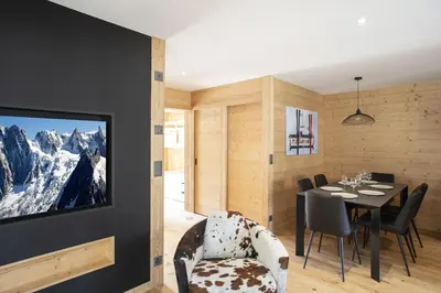 TV/Unterhaltungsangebot in der Unterkunft Polaris 1 005 - LUXE & SKI LIFT apartment 6 pers