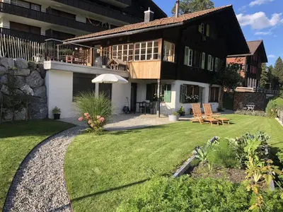 Ein Garten an der Unterkunft Apartment Lohnerblick by Interhome