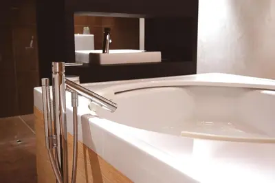 Ein Badezimmer in der Unterkunft Reseda 222