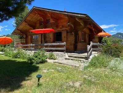 Naturlandschaft in der Nähe des Chalets