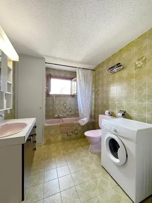 Ein Badezimmer in der Unterkunft Chalet Albarose - Vercorin