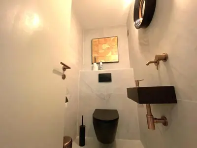 Ein Badezimmer in der Unterkunft Lärchenwald 1703