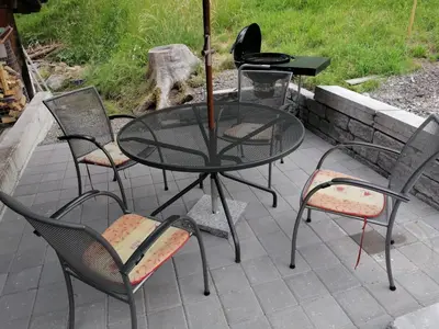 Ein Patio oder anderer Außenbereich in der Unterkunft Energy Lodge