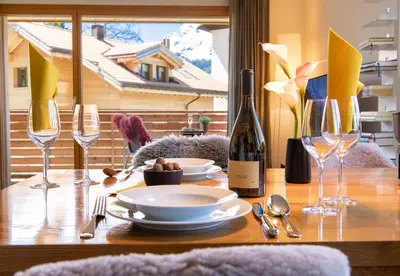 Getränke in der Unterkunft Chalet Monchsbuffel