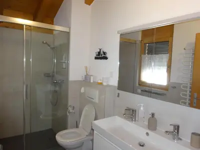Ein Badezimmer in der Unterkunft Abusunna Penthouse