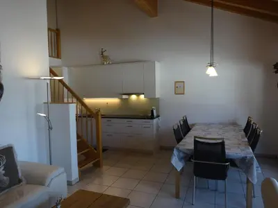 Küche/Küchenzeile in der Unterkunft Abusunna Penthouse