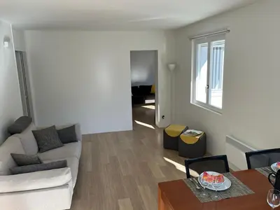 Ein Sitzbereich in der Unterkunft Casa Caterina