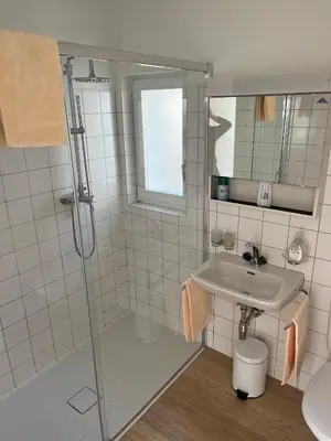Ein Badezimmer in der Unterkunft Casa Caterina