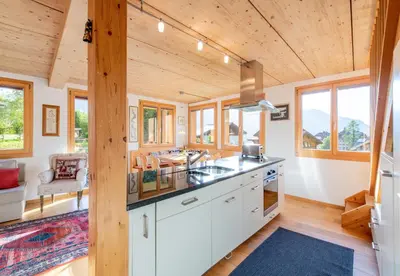 Küche/Küchenzeile in der Unterkunft Chalet Stella Duplex Penthouse