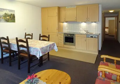 Küche/Küchenzeile in der Unterkunft Apartments Albana