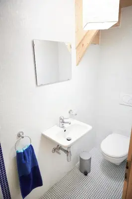 Ein Badezimmer in der Unterkunft Roux