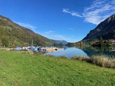 Naturlandschaft in der Nähe des Chalets