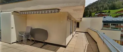 Ein Balkon oder eine Terrasse in der Unterkunft Cristal 68