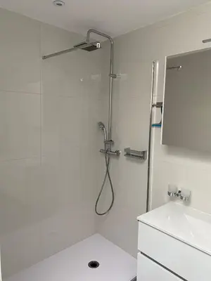 Ein Badezimmer in der Unterkunft Cristal 68