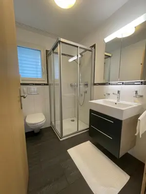 Ein Badezimmer in der Unterkunft Romaine