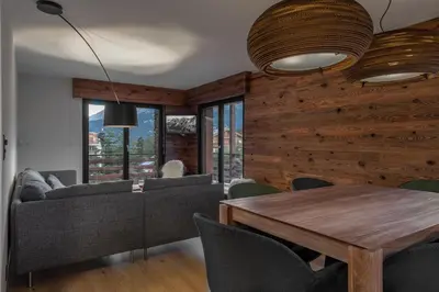 Ein Sitzbereich in der Unterkunft L'appartement de Marie