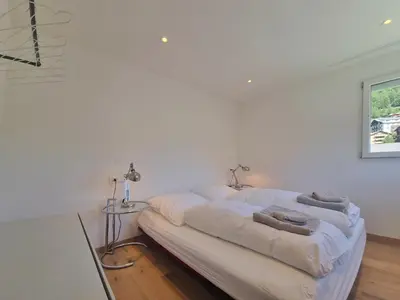 Ein Bett oder Betten in einem Zimmer der Unterkunft Duplex Apartment Bella Coppia