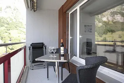 Ein Balkon oder eine Terrasse in der Unterkunft Adler 87