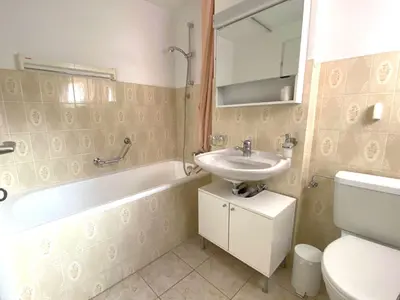 Ein Badezimmer in der Unterkunft Adler 79