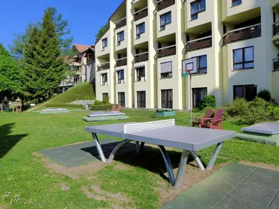 Ein Garten an der Unterkunft Apartment Enzian 720 by Interhome