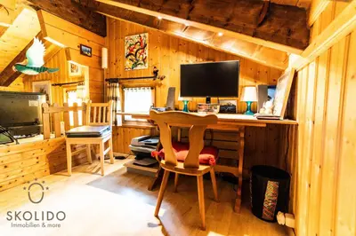 TV/Unterhaltungsangebot in der Unterkunft Chalet Aletschji, 3987 Riederalp, 2. Stock