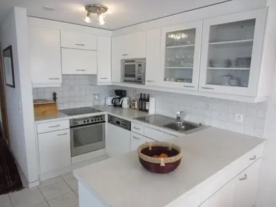 Küche/Küchenzeile in der Unterkunft Appartement in 1700m mit Traumblick