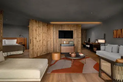 TV/Unterhaltungsangebot in der Unterkunft Six Senses Crans-Montana