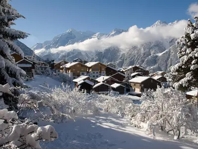 Chalet Soldanella im Winter