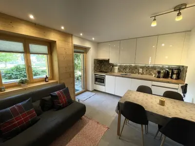 Küche/Küchenzeile in der Unterkunft Apartment Ilse EG Süd-West by Interhome