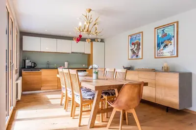 Küche/Küchenzeile in der Unterkunft Apartment Mühlegaden 5.5 - GRIWA RENT AG