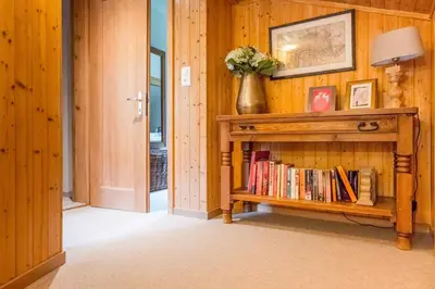 Die Bibliothek in der Ferienwohnung