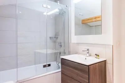 Ein Badezimmer in der Unterkunft Apartment Mühlegaden 5.5 - GRIWA RENT AG