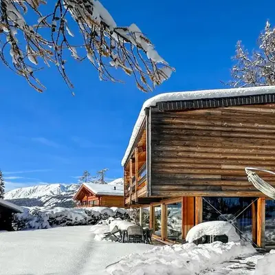 Crans Montana under the stars