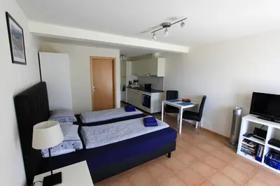 Ein Bett oder Betten in einem Zimmer der Unterkunft Chalet Mack