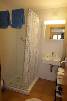 Ein Badezimmer in der Unterkunft Chalet Mack