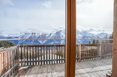 Naturlandschaft in der Nähe des Chalets