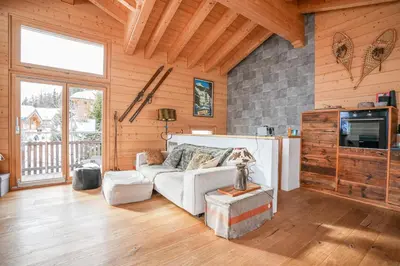 TV/Unterhaltungsangebot in der Unterkunft Chalet t'Alpa