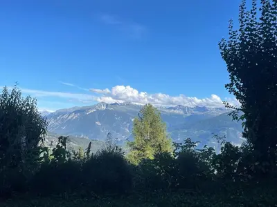 Naturlandschaft in der Nähe des Chalets