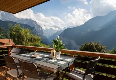 Naturlandschaft in der Nähe der Ferienwohnung