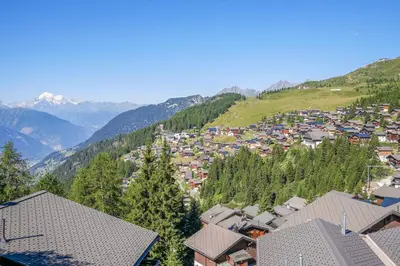 Naturlandschaft in der Nähe des Chalets
