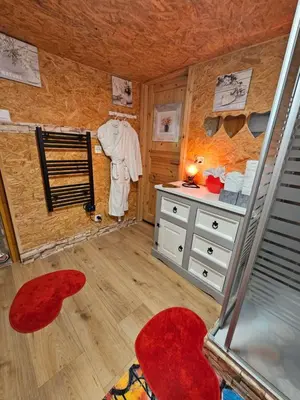 Ein Bett oder Betten in einem Zimmer der Unterkunft Chez Gigi