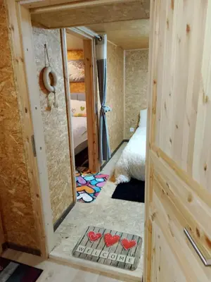 Ein Bett oder Betten in einem Zimmer der Unterkunft Chez Gigi